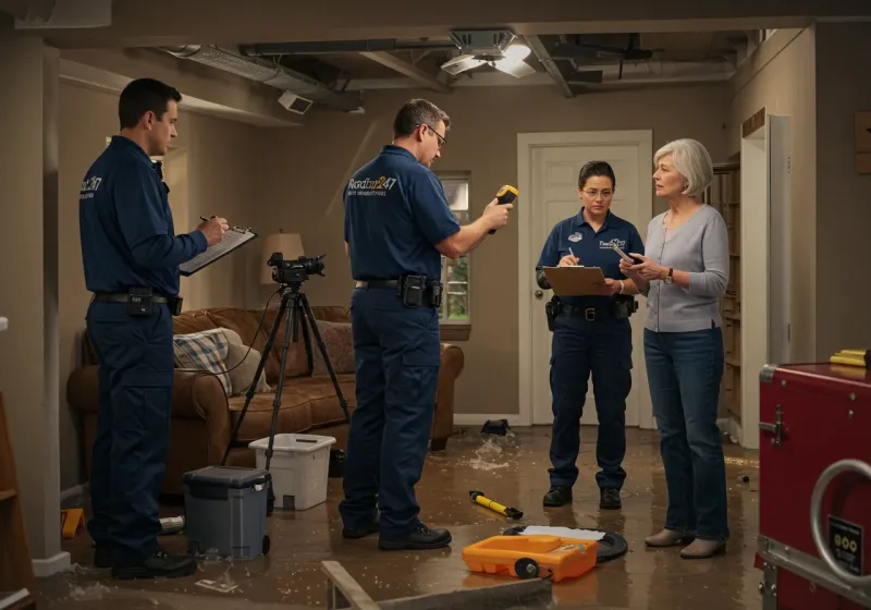 Water Damage Assessment and Insurance Documentation process in Ranlo, NC