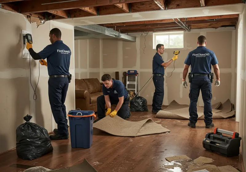 Flood DamageMaterial Assessment and Debris Removal process in Ranlo, NC