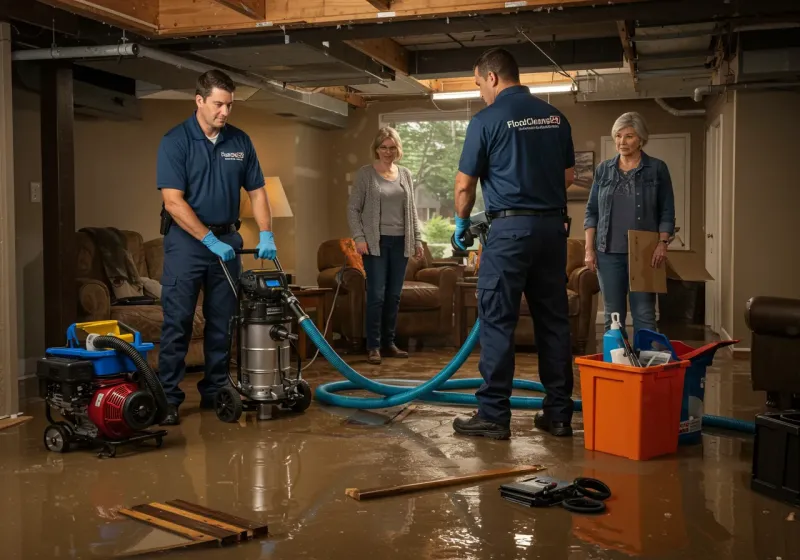 Basement Water Extraction and Removal Techniques process in Ranlo, NC